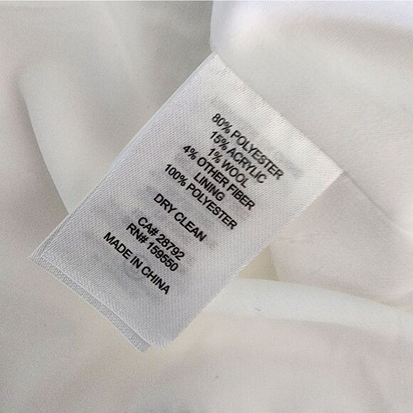 Maison D'amelie Chic Oatmeal Cream Blazer with Gold Accents - Picture 11 of 11